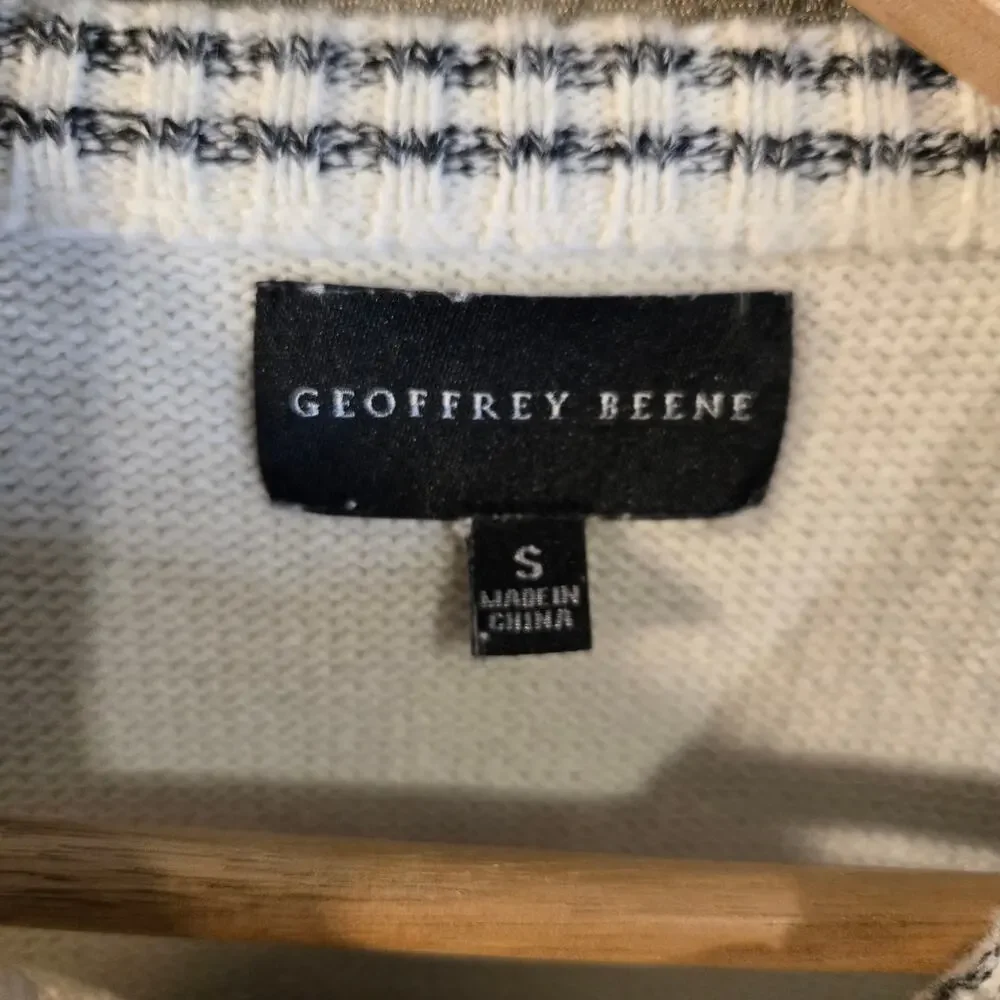 Vintage Geoffrey Beene Small Men's Argyle Sweater [0425] - Picture 5 of 8